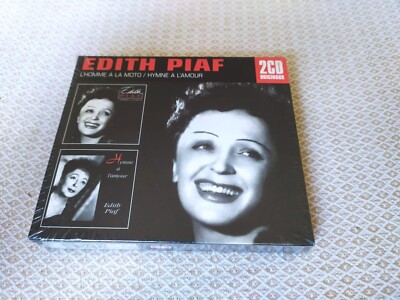 Edith Piaf - Der Mann auf dem Motorrad, Hymne an die Liebe - Box 2CD EMI NEU