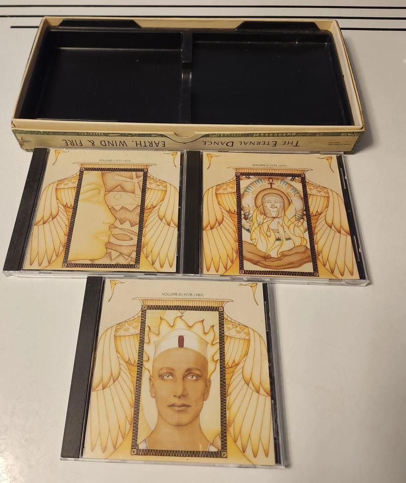EARTH, WIND & FIRE : The Eternal Dance - 3 CD Box Set w/Booklet-1971 to 1989 - Imagem 4 de 4