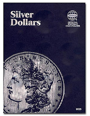 Whitman Blue Coin Folder 9025 Silver Dollar - Plain Folder  Album / Book