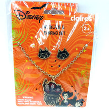 Disney Hocus Pocus Halloween Pendant Necklace Pieced Earrings Claire's Fun 3