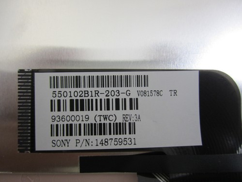 Sony Vaio PCG-61111M Tastatur (TR) P/N: 550102B1R-203-G 148759531 - Bild 7 von 7