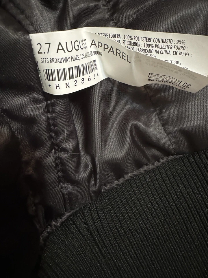 Chaqueta bomber gris laboratorio para mujer Foto 3 de 4