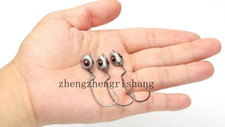20Pcs Swimbait Jig Heads Weighted Hooks for Texas Ned Rig Hooks 1/8oz-3/8 Oz