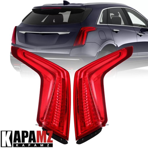 Fit 20172021 Cadillac XT5 Red LED Tail Light Brake Lamps Replacement