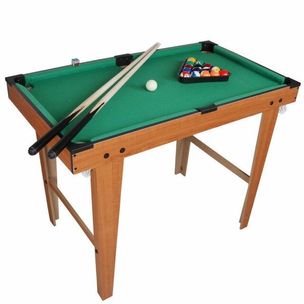 Mini Billiard Ball Snooker Tabletop Pool Table Top Desktop Game Set Toy