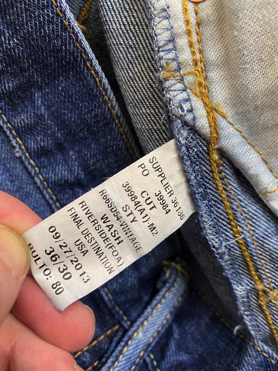 Ralph Lauren Distressed Denim Jeans Pants 36 x 30 | eBay