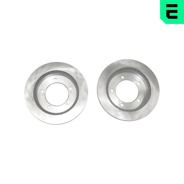 Optimal 2X Bremsscheibe Vorne Ø287 Mm BelüFtet FüR Suzuki Jimny FJ 1.5 Ddis 4X4-image