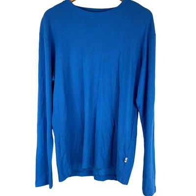 NN07 No Nationality Kurt Long Sleeve in Blue Coral Men's Sz Small New With Tags