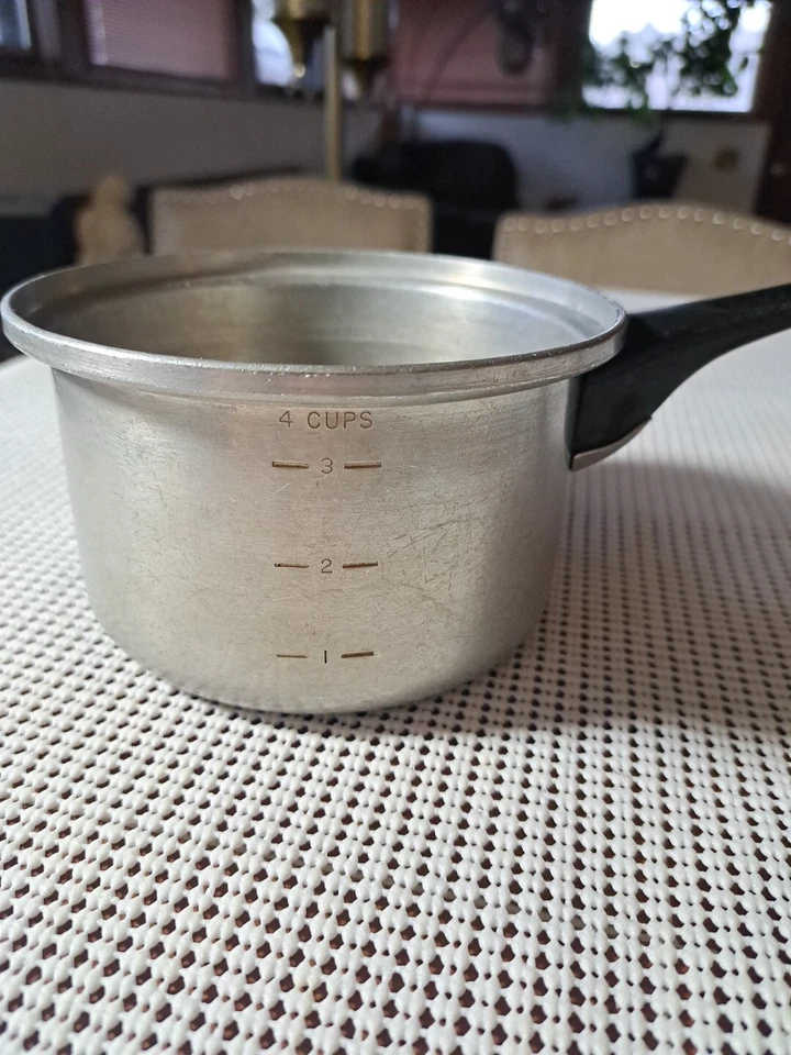 Vintage Mirro Kitchen Pride Aluminum 4 Cup Saucepan, No Lid - Image 2 of 4