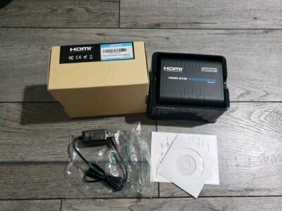 AGPTEK HDMI KVM Extender(ONLY Receiver) Over Single Cat 5/5E/6/7 Ethernet Cable-