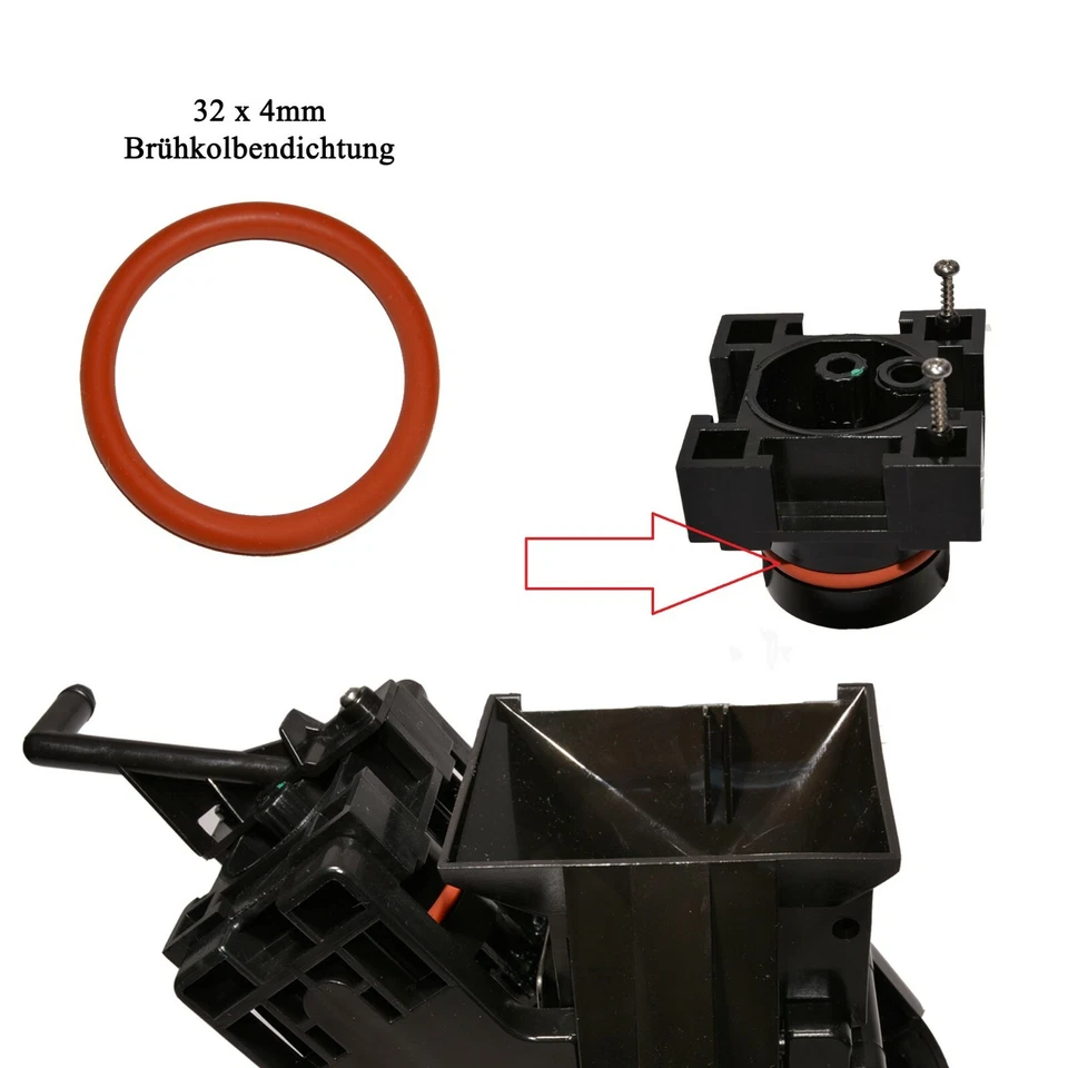 Solis Master 5000 Tchibo Set-9 Dichtung ThermoblockBrühgruppe Wassertank Support - Bild 2 von 4