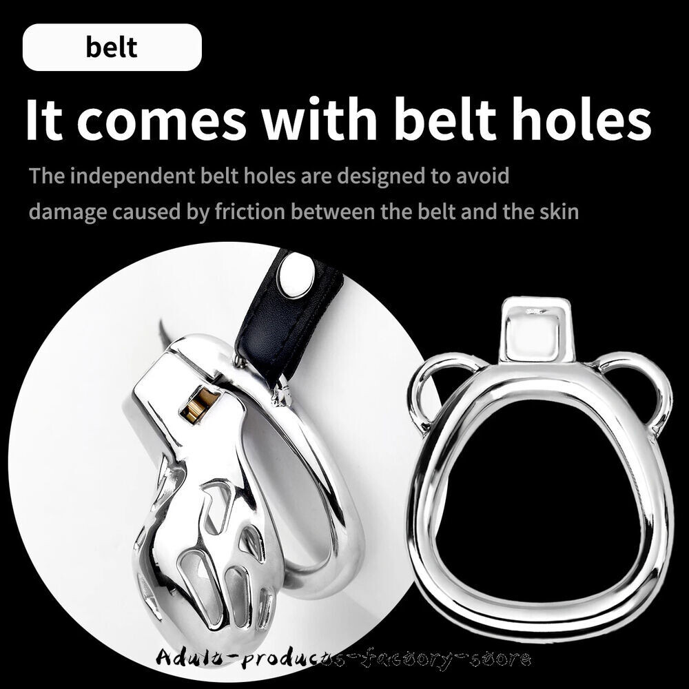 Male Chastity Cage Discreet Sissy Femboy Chastity Cage Device Peni Ring New