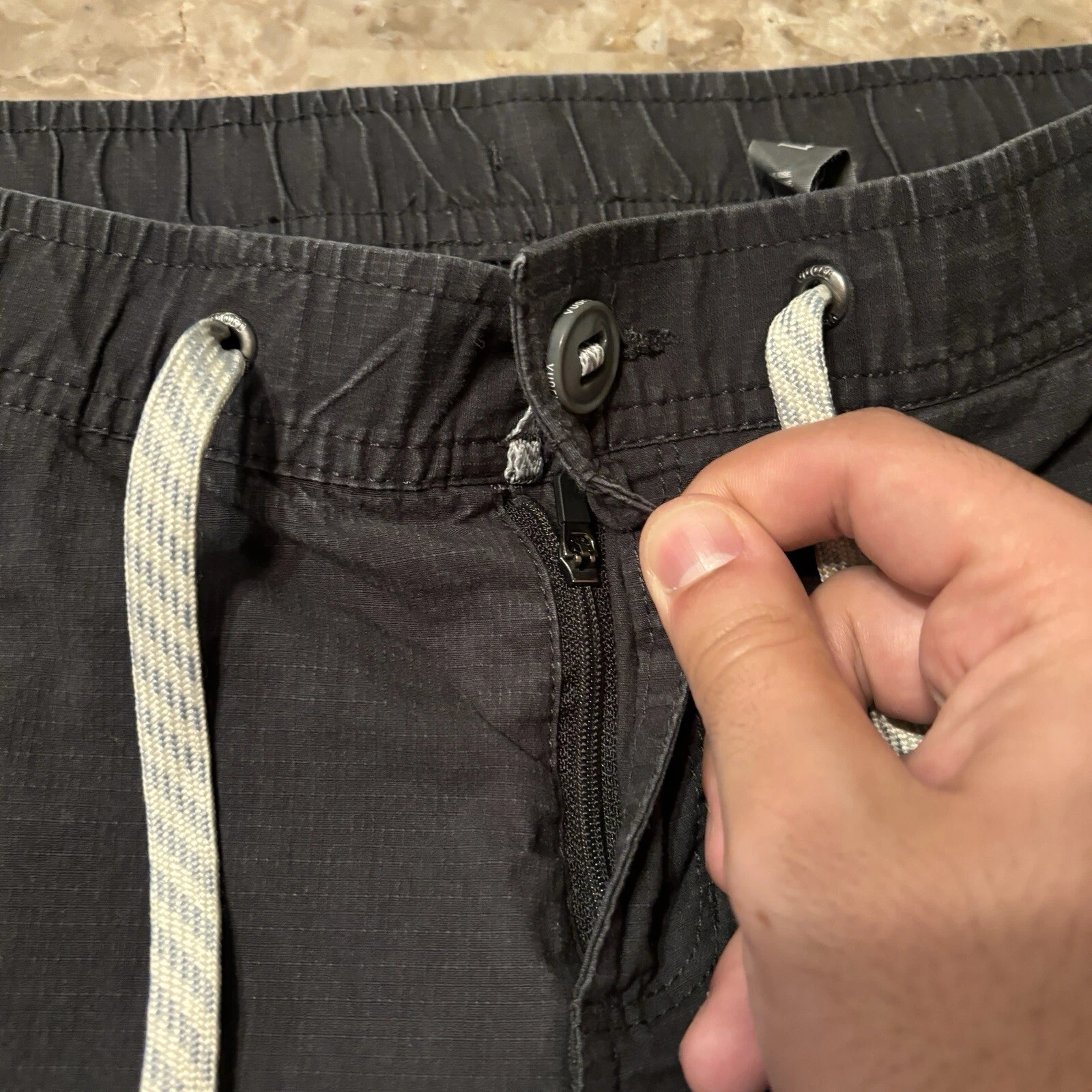 vuori ripstop drawstring outdoor hiking preppy pants