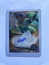 2022 Bowman Platinum George Feliz RC Auto Mariners Top-77