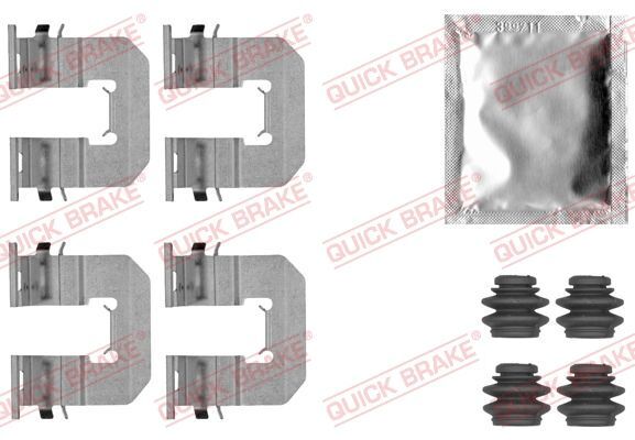 Quick Brake 109-1856 ZubehöRsatz, Scheibenbremsbelag FüR Hyundai KIA-image