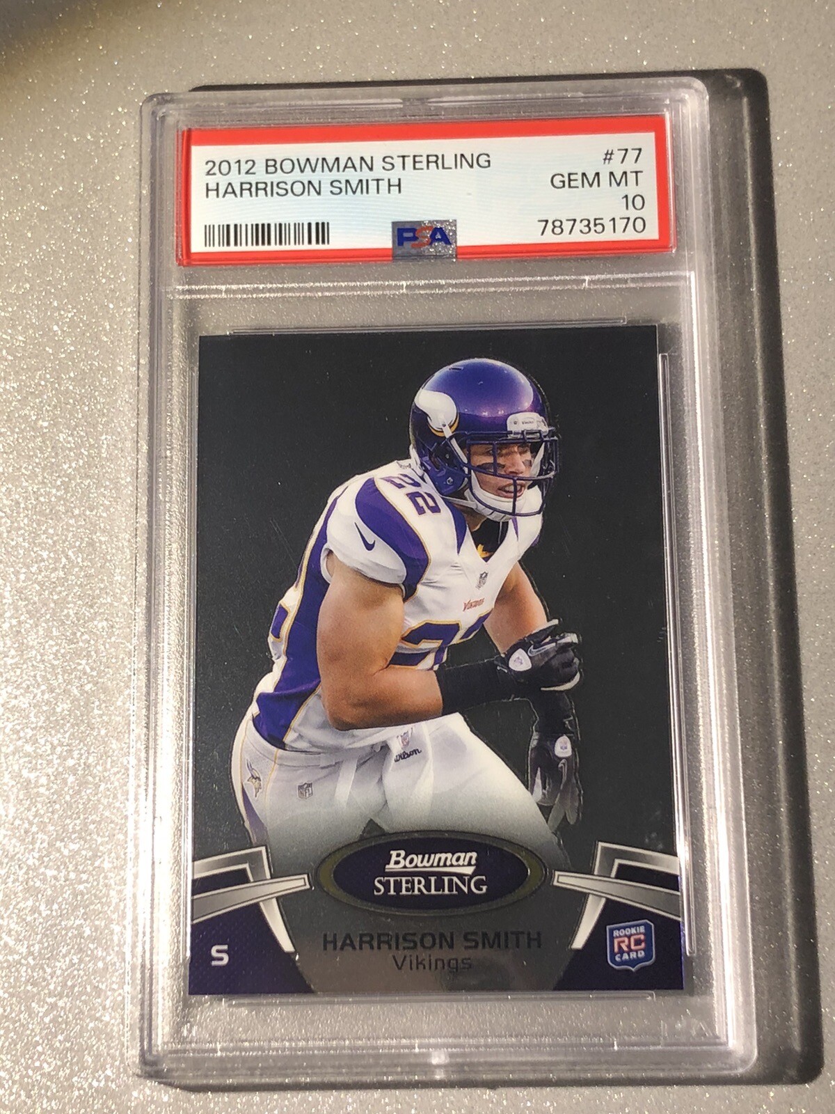 Harrison Smith Bowman Sterling #77 Base