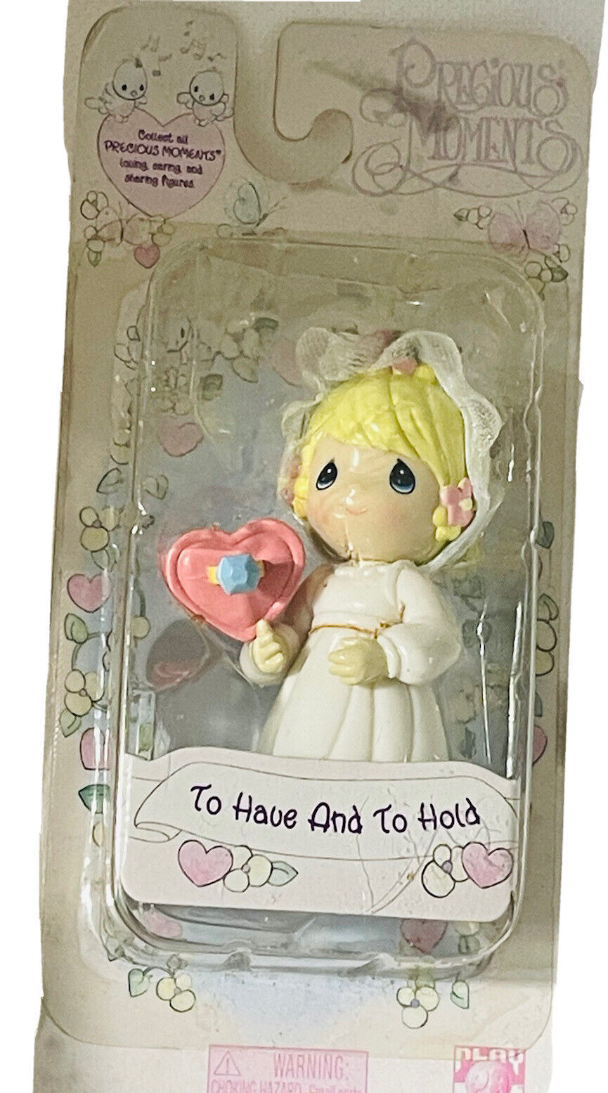 Vintage NOS Precious Moments To Have And To Hold Bride Figurine 2002 Play Along