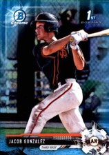 2017 Bowman Chrome Draft Sky Blue Refractor Singles (Pick Your Cards)