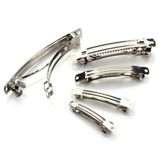 Snap Barrettes Hairwear Hairgrips Hair Clip Jewelry Making Findings 10pcs/Lot