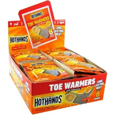 40 Pairs (80 Individual) Hothands Feet Toe Warmers W/ Adhesive Heat Bulk