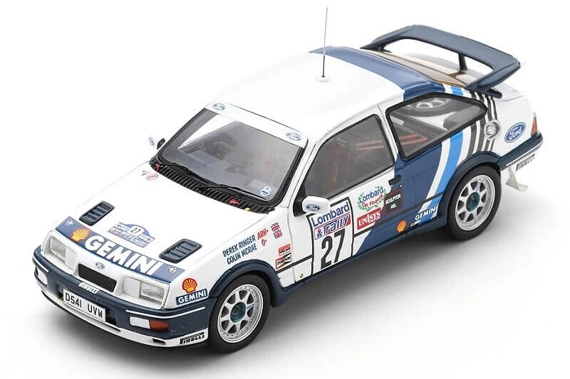 Modèle 1:43 Spark Rial F1 Arc2 #39 - Essais Belgium GP 1989 - Pierre Henri Raphanel