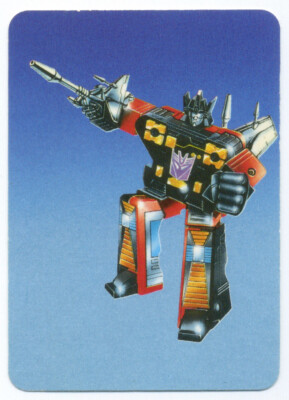 TRANSFORMERS ACTION CARDS #106 Rumble
