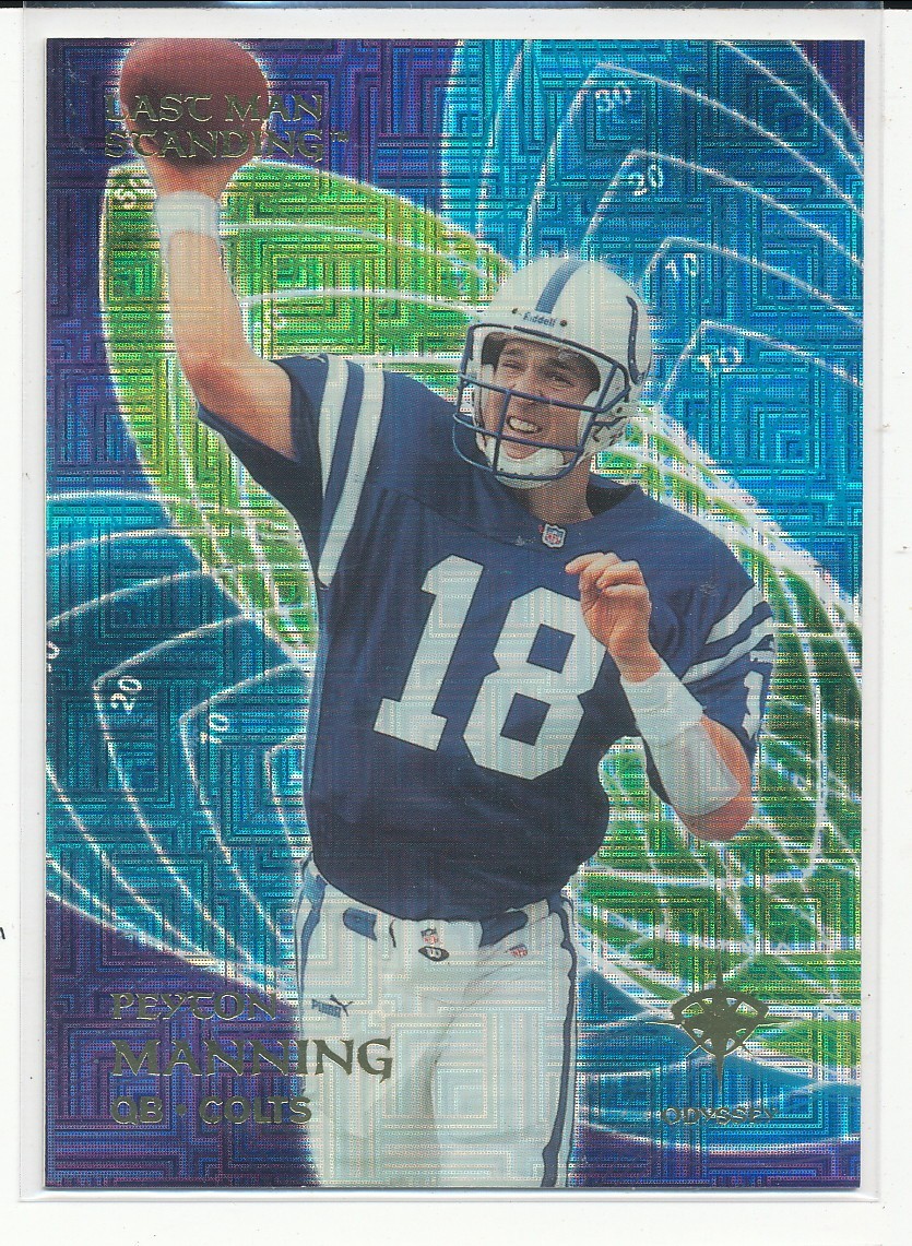 2000 Edge Odyssey Last Man Standing Peyton Manning #179 /2500
