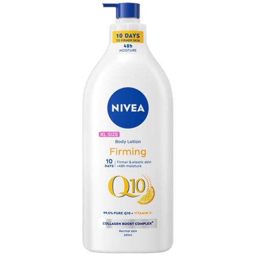 NIVEA Q10 Firming Body Lotion + Vitamin C (625Ml), Firming Body Lotion