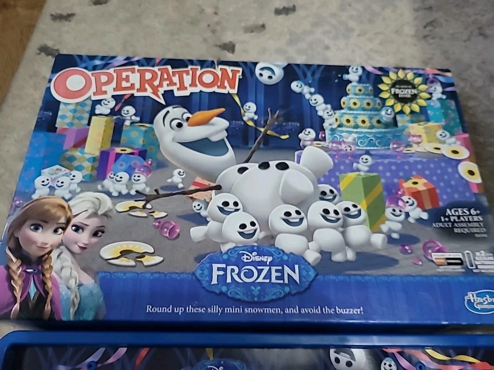 Operation Board Game Disney Frozen Edition - Hasbro 2014 - Complete - Image 4 of 4