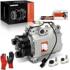  Air Conditioner AC Compressor with Clutch Compatible with Mitsubishi 