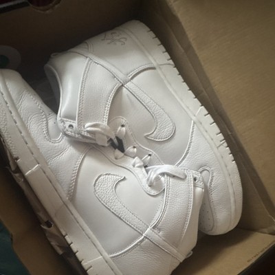Nike Dunks High White Size 10US Japan Logo