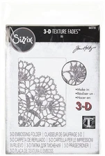 3-D Texture Fades Embossing Folder Doily by Tim Holtz, 665735, Multicolor