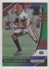 2020 Panini Prizm Draft Picks Purple & Green 142/199 Mecole Hardman Jr #73 4z8