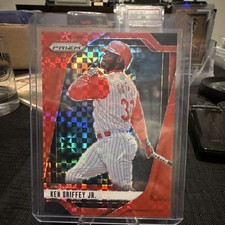 Panini 2025 Prizm Baseball Ken Griffey Jr. #54 Reds Red Mojo /99