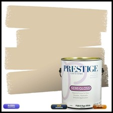 PRESTIGE Paints Interior Paint & Primer 1-Gallon Semi-Gloss Antique Parchment