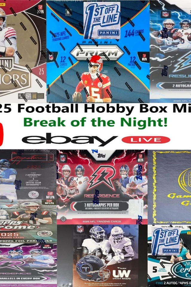 Break #748 FOTL PRIZM Resurgence 2025 Hobby Box Mixer x10
