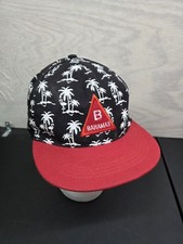Island Dreams Bahamas Baseball Hat Adjustable Adult Made In Bahamas Palm Tree