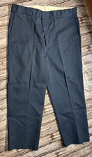 VTG Dickies Men  s Navy 874 Work Pants Actual 40x26 Made In USA Talon Zipper