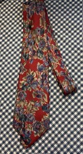 Viaggio VTG 100 % Italian Silk Tie Multicolor 56”x3.75” Made In USA