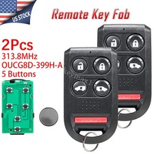 2 For Honda Odyssey Remote Control Car Key Fob 5b 2005 2006 2007 2008 2009 2010 2 For Honda Odyssey Remote Control Car Key Fob 5b 2005 2006 2007 2008 2009 2010