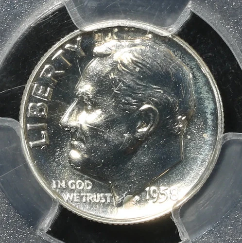 1958 PCGS PR66 Roosevelt Dime