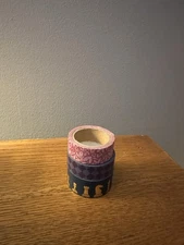 Archer and olive Washi Tape - chess, Nature (4 Rolls Plus Bonus Heart Roll)