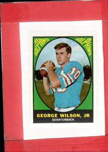 George Wilson Jr. #76 1967 Topps card