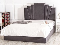Esupasaver Beautiful Kyoto Gas Lift Ottoman Storage Bed Frame Soft Velvet