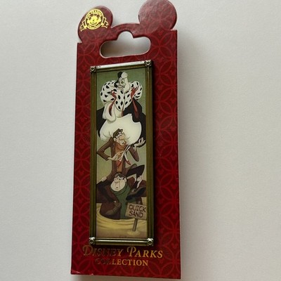 Haunted Mansion Stretch Portrait Cruella De Vil Horace Jasper Disney Pin 102753