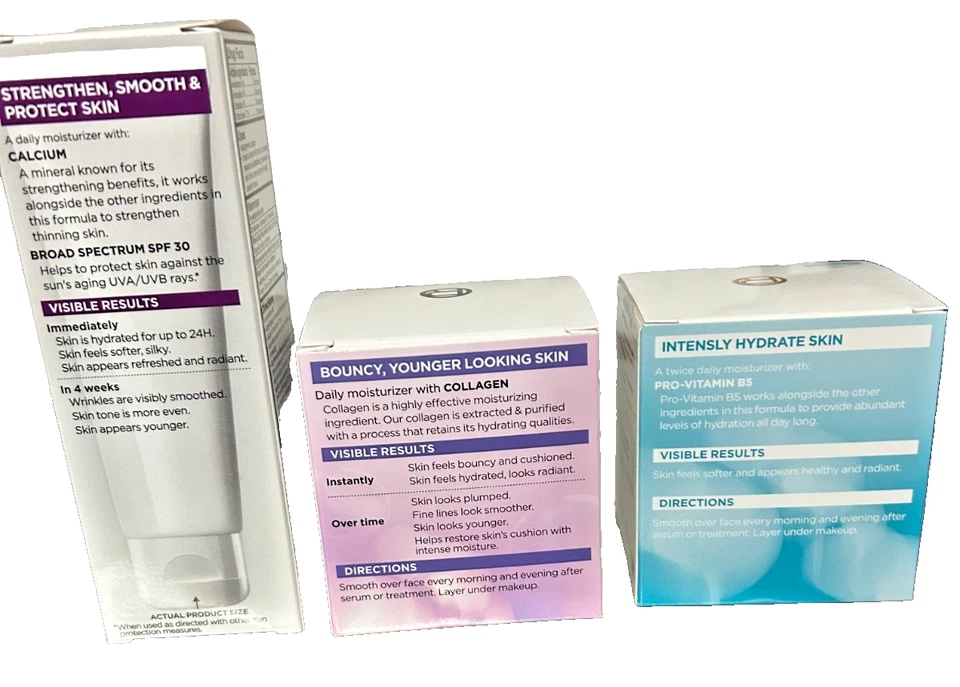 L'Oreal Paris Age Defense 55, Collagen Filler, and Hydra Renewal | SET NEW - Image 2 of 4