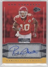 2016 Panini Donruss Signature Series Rod Streater #76 Auto 0c2