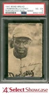 1947 BOND BREAD PERFORATED DUAL-SIDE JACKIE ROBINSON RC-JAMES CAGNEY POP 1 PSA 4