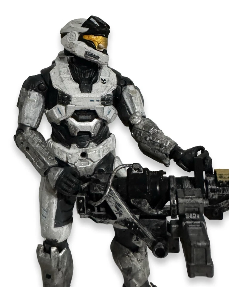 Экшн-фигурка McFarlane Halo Reach Spartan Soldier с тяжелым башенным пистолетом - Изображение 4 из 4
