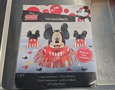 DISNEY MICKEY MOUSE THEME BIRTHDAY PARTY TABLE DECORATING KIT CENTERPIECE SET
